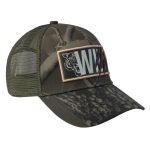 Gorra con malla y ajustador de velcro, Wild, verde camuflaje