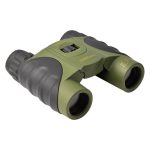 Binocular compacto tipo tejado, 10 x 25 mm, resistente a la lluvia