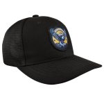 Gorra con malla y ajustador snapback de plástico, VISION AND HUNTING, negro
