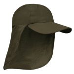 Gorra pescador con faldón de malla, wild, olive