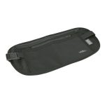 Cartera de seguridad con correa para cintura, protección RFID, negro