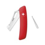 Navaja POLISHED Garden Injerto GS00, 4 funciones, rojo