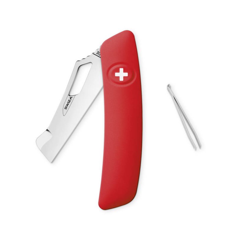 Navaja POLISHED Garden Injerto GS00, 4 funciones, rojo