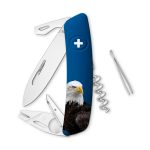 Navaja WILD LIFE Standard TT03 BALD EAGLE, 11 funciones, azul oscuro