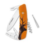 Navaja WILD LIFE Standard TT03 BULL ELK, 11 funciones, naranja