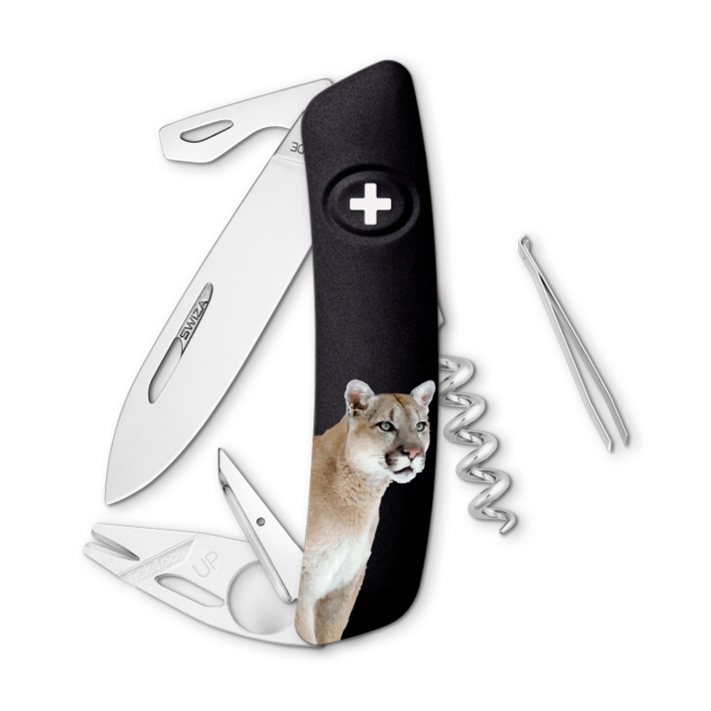 Navaja WILD LIFE Standard TT03 PUMA, 11 funciones, negro