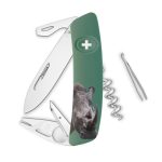 Navaja WILD LIFE Standard TT03 RHINOCEROS, 11 funciones, verde