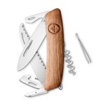 Navaja POLISHED Standard D05, 13 funciones, madera nogal