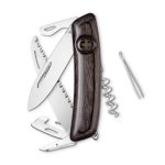 Navaja POLISHED Standard D05, 13 funciones, madera laminada negra