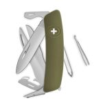 Navaja ALLMATT Standard D08 R, 13 funciones, olivo