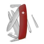 Navaja ALLMATT Standard D08 R, 13 funciones, rojo oscuro