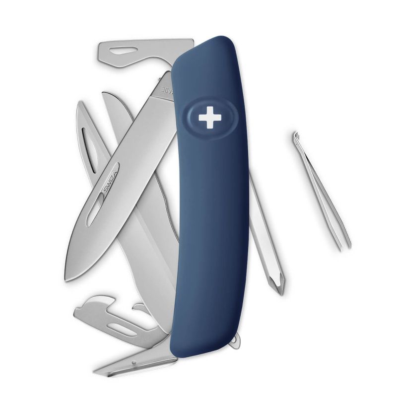 Navaja ALLMATT Standard D08 R, 13 funciones, azul oscuro