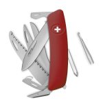 Navaja ALLMATT Standard D10 R, 14 funciones, rojo oscuro