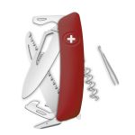 Navaja POLISHED Single Hand SH05 R, 13 funciones, rojo oscuro