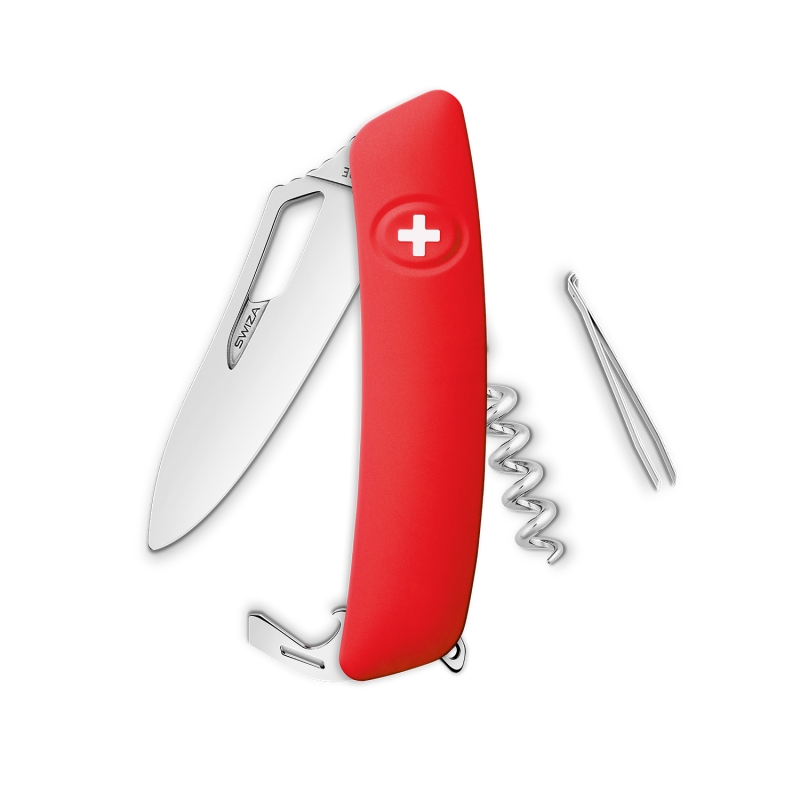 Navaja POLISHED Single Hand Winemaker SH01 R-WM, 7 funciones, rojo