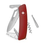 Navaja ALLMATT Single Hand Wavy Edge SH03 TR-TT, 12 funciones, rojo oscuro