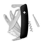 Navaja ALLMATT Single Hand SH09TR-HUTT, 14 funciones, negro