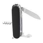 Encendedor electrónico USB de doble arco con multiherramienta, negro